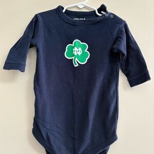College Kids Notre Dame Onesie